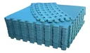 Ver imagem 1 de Kit 6 Tapete Tatame Azul Metálico Eva 100x100x1cm 1x1 10mm