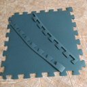 Ver imagem 4 de Kit 6 Tapete Tatame Azul Metálico Eva 100x100x1cm 1x1 10mm
