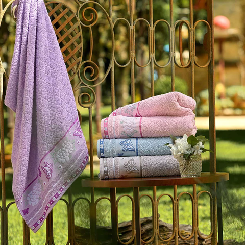 Toalha de Banho Garden Cinza Amianto 68cm X 1,30m