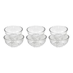Jogo De Sobremesa Tigela Petisco Bowl 6 Peças Em Vidro 250ml - 3