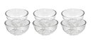 Ver imagem 3 de Jogo De Sobremesa Tigela Petisco Bowl 6 Peças Em Vidro 250ml