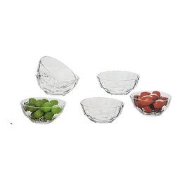 Jogo De Sobremesa Tigela Petisco Bowl 6 Peças Em Vidro 250ml - 2