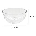 Ver imagem 4 de Jogo De Sobremesa Tigela Petisco Bowl 6 Peças Em Vidro 250ml