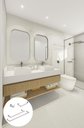 Ver imagem 2 de Kit de Acessórios para Banheiro com 4 Peças em Aço Inox Polido Linha Larissa