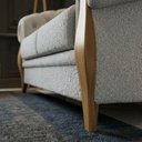 Ver mais imagens de Sofá Living Capitone 2 Lugares Milano 188 cm Pes Madeira Boucle Tce 1018 Moll