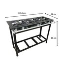 Ver imagem 4 de Fogão 3 Bocas Cefaz Linha Gold Baixa Pressão CFZG-122