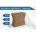 Ver imagem 4 de Base Mesa de Jantar Tília Ba19 Madeirado S/ Tampo Nogueira - Kappesberg