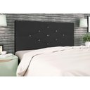 Ver imagem 3 de Cabeceira Camboriú Para Cama Box Solteiro 94 Cm Suede Preto