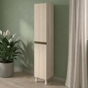 Ver imagem 2 de Paneleiro 2 Portas MDF 35x221 cm Kali 122286 Bianco Toq Nicioli
