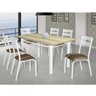 Conjunto de Mesa com 6 Cadeiras Luna Clássica Ciplafe - 2