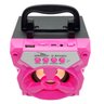 Caixa de Som Bluetooth Rosa Portátil Rádio FM Sd USB Blutufe - 3