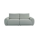 Ver imagem 2 de Sofá Living 3 Lugares Chenille Cinza Médio Tec.2302 Murale 220cm Yescasa