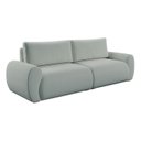 Ver imagem 4 de Sofá Living 3 Lugares Chenille Cinza Médio Tec.2302 Murale 220cm Yescasa