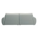 Ver imagem 6 de Sofá Living 3 Lugares Chenille Cinza Médio Tec.2302 Murale 220cm Yescasa