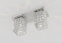Ver imagem 2 de Plafon de Cristal Legitimo Retangular 30cm Mesa Balcão Bancada