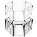 Ver imagem 1 de Cercado Grade c/ Portão Pet 5 Módulos P/ Isolamento e Proteção AÇOMIX PETMIX 5 MOD