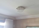 Ver imagem 4 de Plafon de Cristal Legitimo Redondo 30cm Sala Quarto Corredor Living Loft