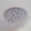 Ver imagem 3 de Plafon de Cristal Legitimo Redondo 43cm Sala Quarto Corredor Living Loft