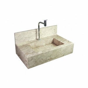 Lavatório com Cuba Esculpida 15cm X 60cm Granitos Generali