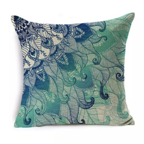 Capa para Almofada Mandala Aquarela Paz