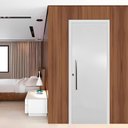 Ver imagem 3 de Porta de Madeira Semi-oca Primer Lisa Bat 11 Cm Eco Fech Rol e Pux - 2.10(a)x0.62(l)-lado Direito