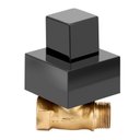 Ver imagem 3 de Acabamento P/ Registro Quadrado Preto Abs Padrão Docol 3/4