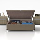 Ver imagem 4 de Box Baú Casal Pbox Baú Casal Prodormir Standard Suede Liso