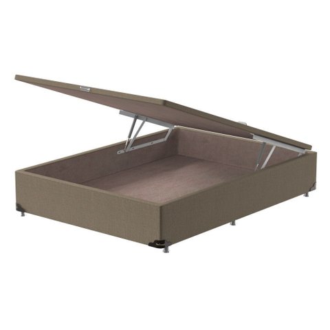 Box Baú Casal Pbox Baú Casal Prodormir Standard Suede Liso