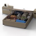 Ver imagem 5 de Box Baú Casal Pbox Baú Casal Prodormir Standard Suede Liso
