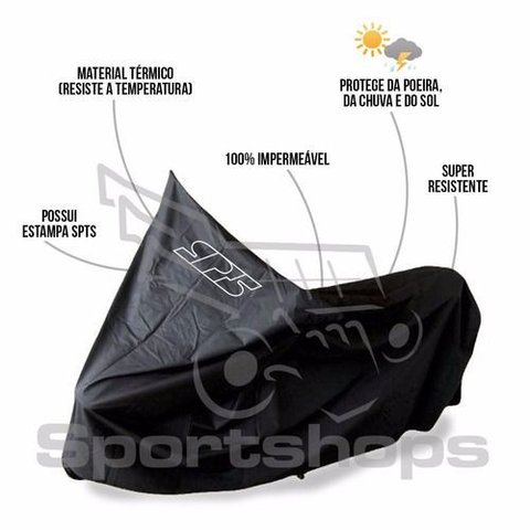 Capa Protetora para Moto 100% Impermeável Spts Tamanho P
