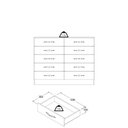 Ver imagem 5 de Cômoda 10 Gavetas Mdp 117x92x40,5cm 3017:branco