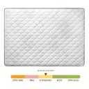 Ver imagem 5 de Cama Box Baú Blindada com Colchão Riviera Molas Ensacadas 25cm:Suede Cinza/Casal