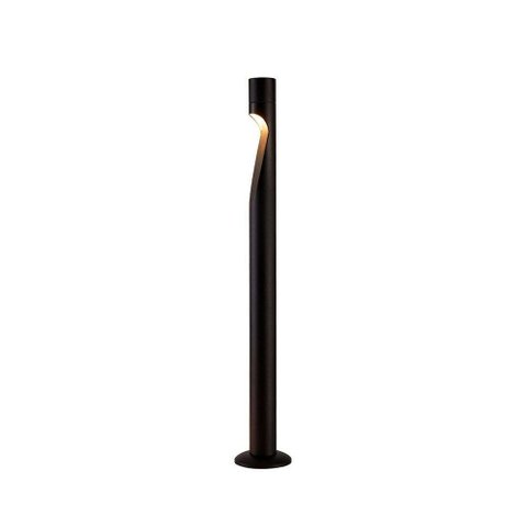 Luminária de Jardim Nordecor Uryn 6492 60cm Led 5w Bivolt Preto 3000k Luz Amarela