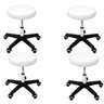 Kit 4 Cadeiras de Escritório sem Encosto Mocho - Branco - 1