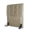 Ver mais imagens de Cabeceira Cama Box Solteiro 90cm Suede Velut Bege - King House
