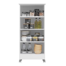 Armário Multiuso Lírio 49cm 1 Porta Branco Moval - 2