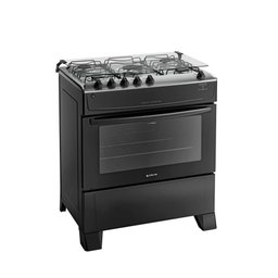Fogão Atlas Monaco Top 5 Bocas Preto Bivolt - 300001641 - 2