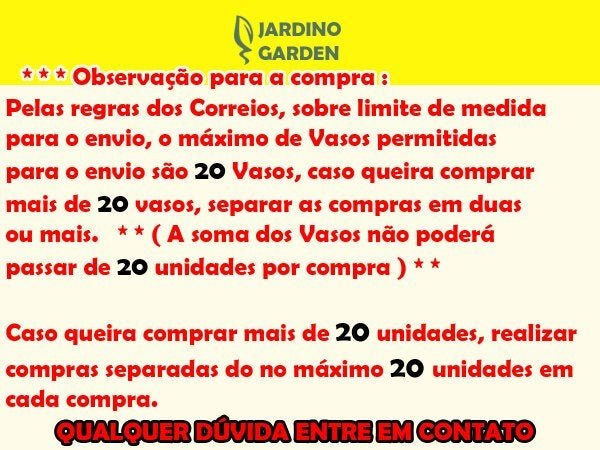 VASO PARA PLANTA XAXIM FIBRA DE COCO NATURAL Nº02 - 05 UND - 6
