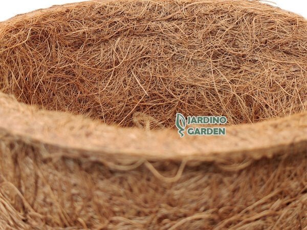 VASO PARA PLANTA XAXIM FIBRA DE COCO NATURAL Nº02 - 05 UND - 5