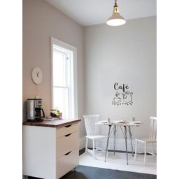 Adesivo Decorativo Parede Cozinha - Café com Bule - 3