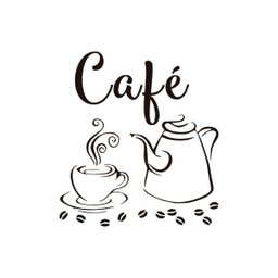 Adesivo Decorativo Parede Cozinha - Café com Bule - 2