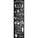 Ver imagem 1 de Adesivo Parede Cozinha / Área Gourmet Chalkboard Lousa Drink e Bebidas 1,80 X 0,50 M