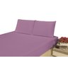Jogo de Cama de Solteiro 2 pç Lençol + Fronha Bianca Microfibra Lilás - 2