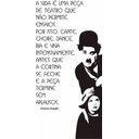 Ver imagem 1 de Adesivo Decorativo para Parede e Porta Charlie Chaplin