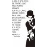 Adesivo Decorativo para Parede e Porta Charlie Chaplin - 1