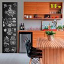 Ver imagem 2 de Adesivo Decorativo Parede Chalkboard Lousa Restaurante, Cozinha, Área Gourmet 1,80 X 0,50 M