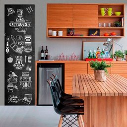 Adesivo Decorativo Parede Chalkboard lousa Restaurante, Cozinha, área gourmet 1,80 x 0,50 m - 2