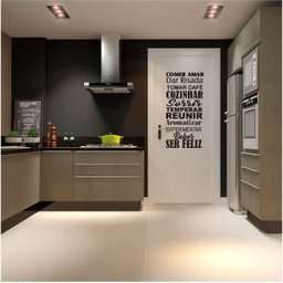 Adesivo Decorativo Parede Frase Cozinha, Area gourmet - 1