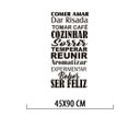 Ver imagem 4 de Adesivo Decorativo Parede Frase Cozinha, Area Gourmet