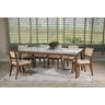 Mesa de Jantar Lauren Branco Gloss com Natural 1,80 M - 1